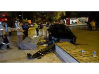 ATV ile otomobil çarpıştı, mahalle karanlığa büründü