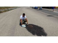 Kardeşine çarpıp kaçan sürücüyü dedektif gibi arıyor