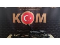 Burdur’da kaçak silah operasyonu