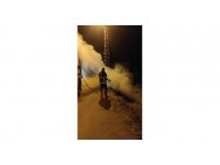 Otluk alanda çıkan yangın itfaiyenin müdahalesi ile söndürüldü