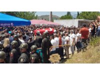 Şehit Uzman Çavuş Alpay Aras son yolculuğuna uğurlandı