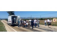 Traktör ve otomobil çarpıştı: 3 yaralı