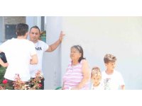 Klimadan çıkan yangında, kayınvalidesiyle kendini son anda dışarı attı