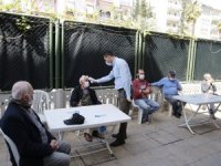 Büyükşehir’den Bimekan sakinlerine korona önlemi