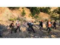 Doğa yürüyüşünde kaybolan adamı arama çalışmaları dördüncü gününde devam ediyor