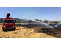 Burdur’da anız yangını