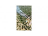 Kaş’ta orman yangını başladı