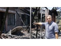 Depremin yıkamadığı evleri yangın yerle bir etti