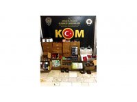 Antalya’da 600 kilogram nargile tütünü ele geçirildi