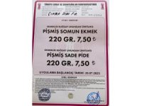 Ekmek Adana’da 20 Temmuz’dan itibaren 7.5 lira