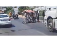Mersin’de motosiklet tırın altın kaldı: 1 ölü, 1 yaralı