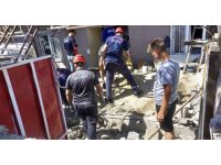 Kahramanmaraş’ta inşaatta göçük: 1 ölü,2 yaralı