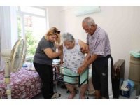 Engelli vatandaşın tekerlekli sandalye talebi yerine getirildi