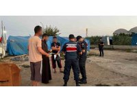 Mersin’de ülkeye kaçak giriş yapan 12 göçmen yakalandı