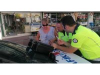 Motosiklet kazası Alman kadını ağlattı