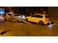 Ses sistemi ve abartı egzozla çevreyi rahatsız eden sürücüye 15 bin TL ceza uygulandı