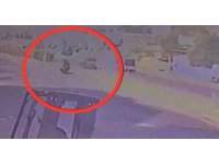 Motosikletli 2 gencin hayatını kaybettiği kaza anı kamerada