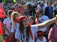 Konyaaltı’nda 3 bin kadın Andımız’ı okudu