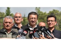 Tarım ve Orman Bakan Yardımcısı Veysel Tiryaki: "Kemer yangını kontrol altına alınabilmiş değil"