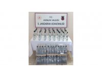 Kemer’de jandarmadan kaçak içki operasyonu