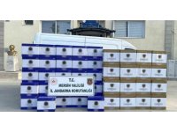 Mersin’de 2 milyon adet kaçak makaron ele geçirildi