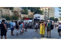 Kontrolden çıkan beton mikseri ortalığı savaş alanına çevirdi