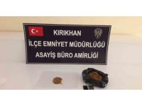 Cevizlerin içine saklanan uyuşturucuyu polis ve jandarma buldu