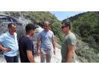 Samandağ’da yıkım çalışmaları devam ediyor