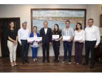 Mersin Büyükşehir Belediyesinden başarılı proje sunan personellere teşekkür belgesi