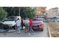 Gazipaşa’da yanan kamyonet ve ticari araçta kundaklama şüphesi