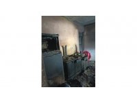 Hatay’da mesken yangını söndürüldü