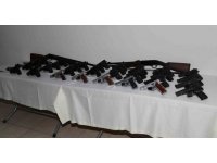 Mersin’de son 3 ayda 627 tabanca ele geçirildi