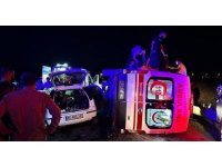 Osmaniye’de 3 kişinin öldüğü kazada yaralanan ambulans personelinin tedavisi sürüyor