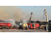 Kağıt fabrikası yangını kontrol altına alındı