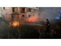 Ot yangını büyümeden söndürüldü