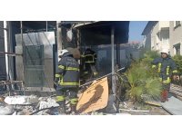 Hatay’da otel yangını söndürüldü