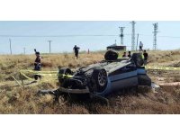 Takla atan otomobilin sürücüsü hayatını kaybetti