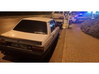 Gürültü kirliliği yapan otomobil trafikten men edildi