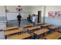 313 bin öğrencinin ders başı yapacağı enkaz kentin eğitim yuvası, velilerin içini ferahlattı