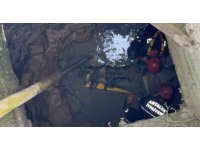 Halat kopunca kuyuya düşen adam nefes kesen operasyonla kurtarıldı