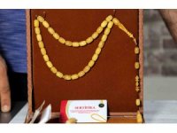 1 tonluk tespihten 3 bin 500 özel üretim tespih yapıldı