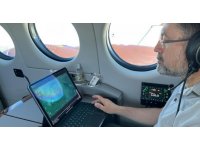 Bakan Yumaklı, Alanya’da, orman yangını bölgesini havadan inceledi