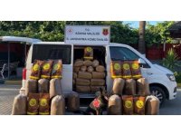 Adana’da bir araçta yapılan aramada 755 kilo tütün ele geçirildi