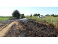 Su doldurmaya gelen tanker yangının büyümesini önledi