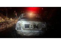 Park halindeki otomobil küle döndü