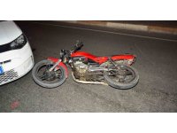 Polisten kaçan motosiklet sürücüsü kaza yapınca yakalandı