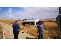 Burdur’da otomobil ile minibüs çarpıştı: 5 yaralı