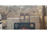 Adana’da 60 milyon 750 bin gümrük kaçağı makaron ele geçirildi