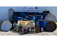 Hatay’da 3750 litre sahte rakı ele geçirildi