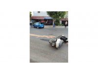 Antalya’daki motosiklet kazasında sürücü ağır yaralandı